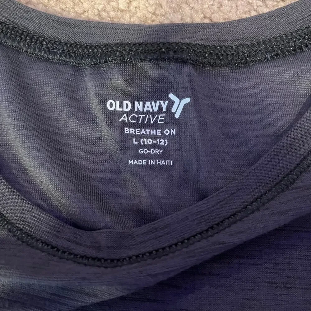 Girls old navy active Crop top